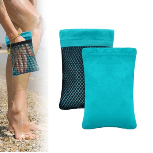 Tlowesng Sand Remover Bag for Beach - Reusable Sand Removal Pouch