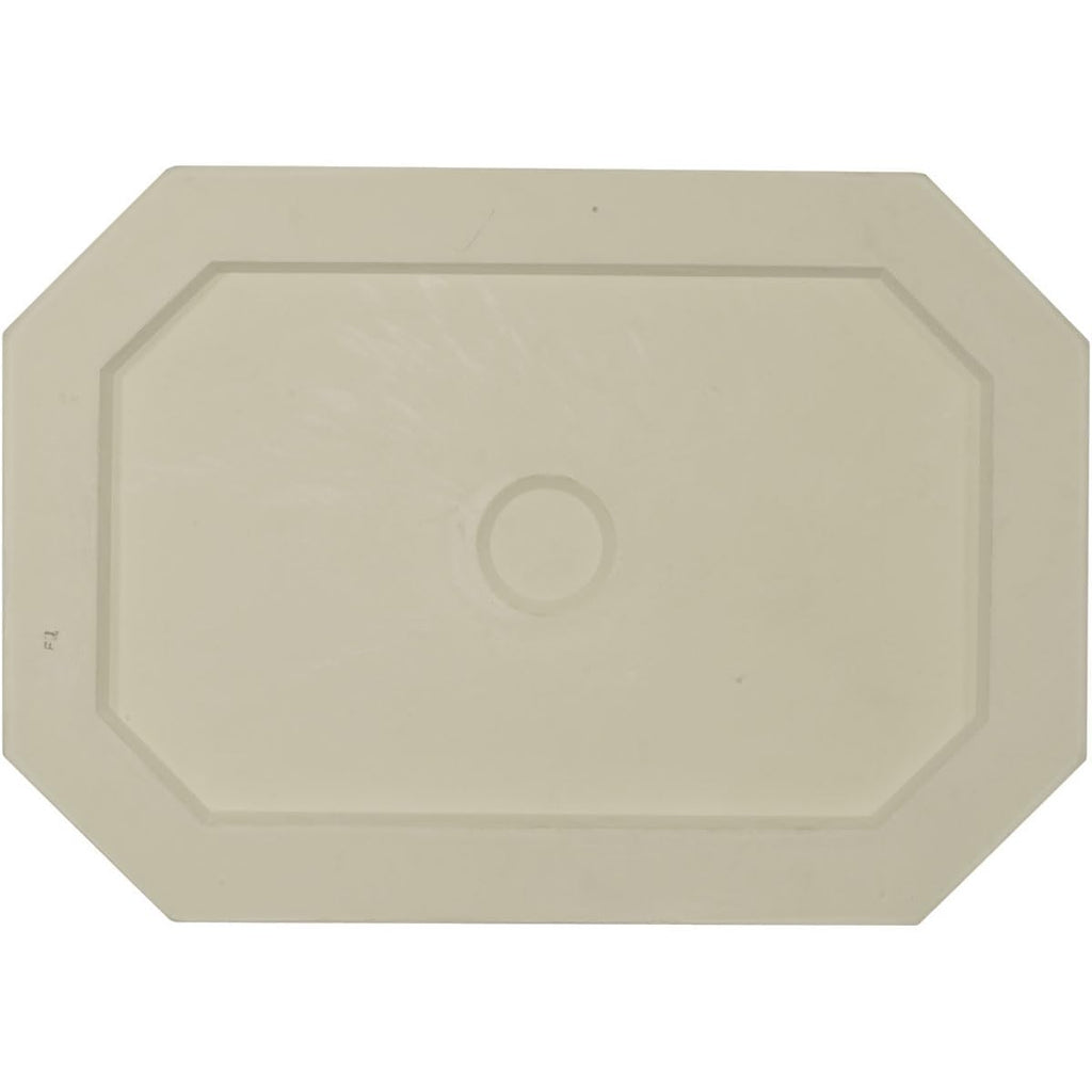 25 1/4"W x 17 1/4"H x 1 3/4"P Felix Ceiling Medallion