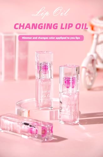 URQT Color Changing Lip Glow Oil & Plumping Glitter Tint