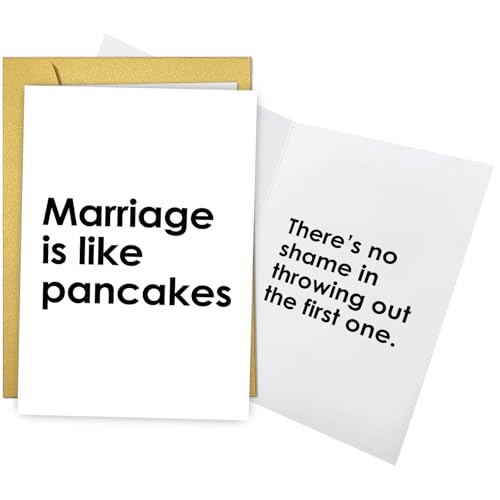 Funny Divorce Card for Him & Her - Humorous Breakup Gift