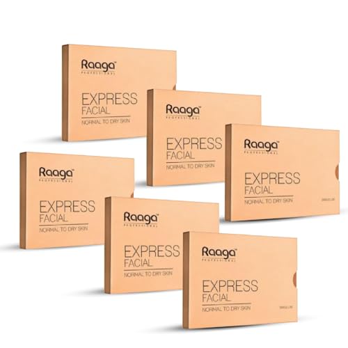 Raaga Professional 6-Step Facial Kit for Dry Skin - 35g