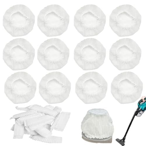 100 Pack Disposable Handheld Vacuum Filter Covers, Non-Woven Mesh Sleeves