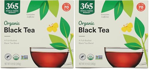 Organic Black Tea Bags - 70 Count Twin Pack from 365 by Whole Foods Market