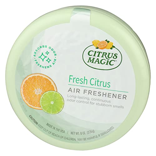 Citrus Magic Solid Air Freshener - Fresh Citrus Scent, 8 oz