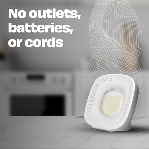 Glade Lemon Small Room Air Freshener Starter Kit, 4 Devices + 4 Refills