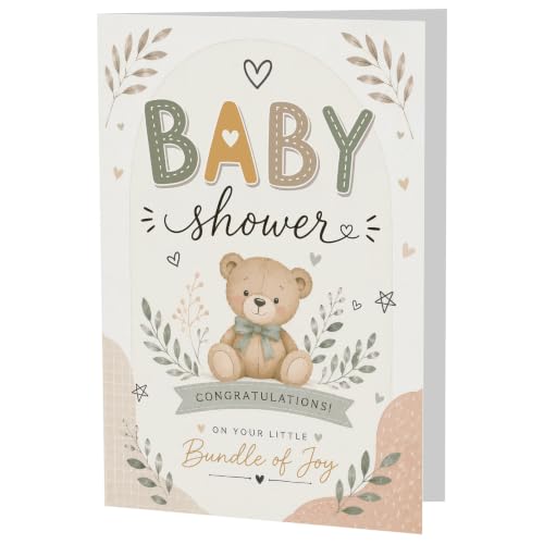 Baby Shower Congratulations Card - Heartfelt Message for Mum-to-Be
