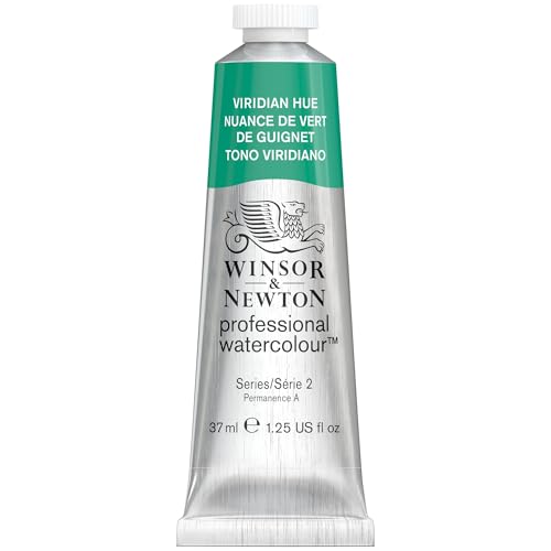 Winsor & Newton Professional Watercolour Paint, 37ml Tube, Viridian Hue