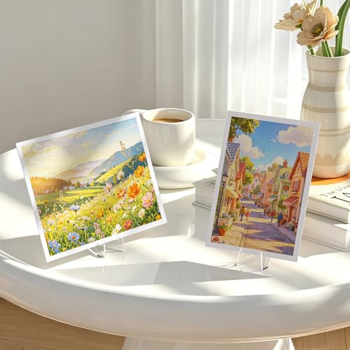 35 Pack Acrylic Card Stands for Trading Cards & Collectibles
