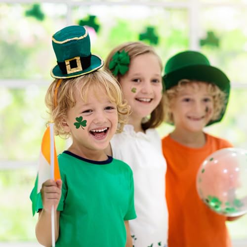 St. Patrick's Day Temporary Tattoos 10 Sheets Shamrock Irish Party Decals