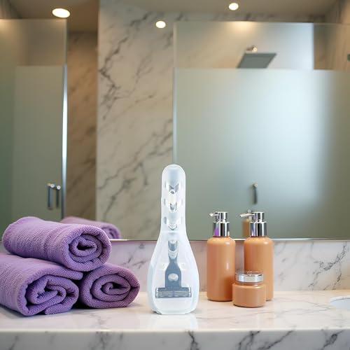 Transparent Portable Travel Manual Razor Case Plastic Holder Protector