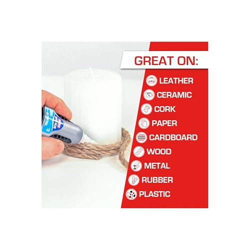 Loctite Super Glue Gel Control, No-Drip Adhesive - 3 Pack, 0.14 fl oz