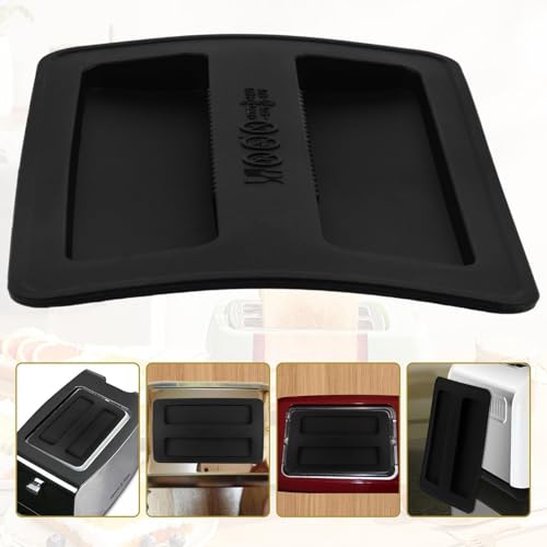 Silicone Toaster Cover | Durable Black Lid for Bread Machines