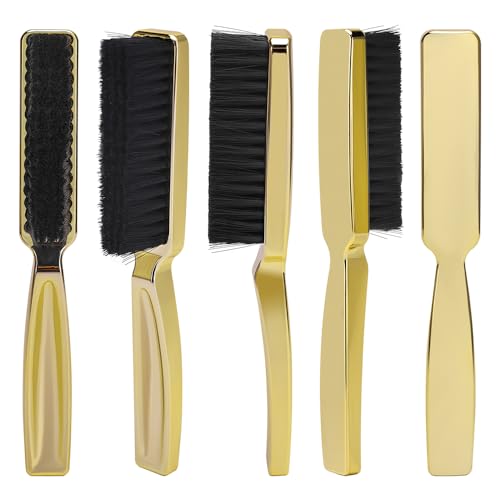 BARBERTOP Golden Barber Clipper and Trimmer Blade Cleaning Brush
