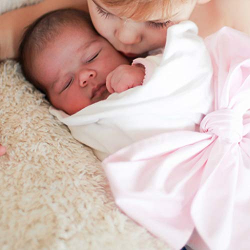 Newborn Photo Prop Sash - Maternity Bow Sash for Baby Photography