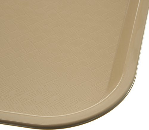 Carlisle Fast Food Tray - Durable 14" x 18" Beige Trays (2 Pack)