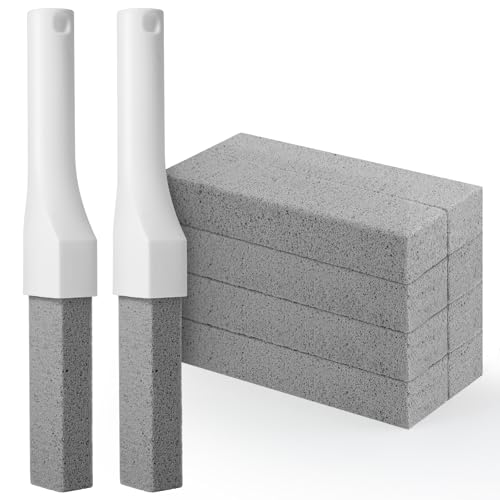 8-Pack Pumice Stone Toilet Bowl Cleaner with Long Handle
