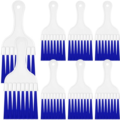 Boao Blue 8-Pack HVAC Condenser Coil Cleaning Brushes - Plastic Fins Fins & Evaporators