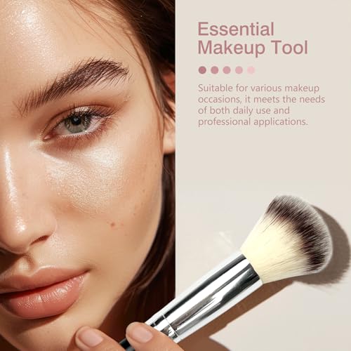 Zoolinn Dual-Ended Professional Makeup Brush for Foundation and Concealer