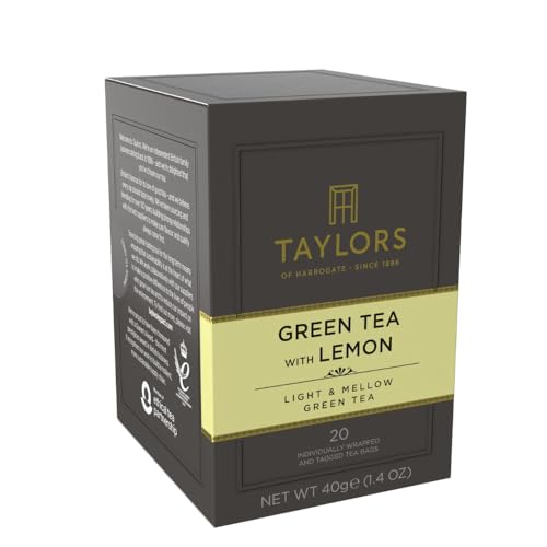 Taylors of Harrogate Green Tea with Lemon - 20 Tea Bags