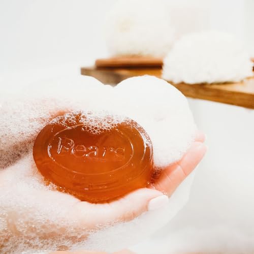 Pears Pure and Gentle Bar Soap with Glycerin and Natural Oils Amber 3.5 oz