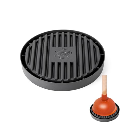 Bathroom Plunger Tray with Ventilation - Quick Drying Water Drip Catcher