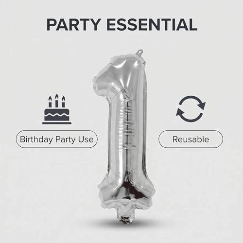 Number 10 Foil Mylar Balloon - 16 Inch Birthday Decoration