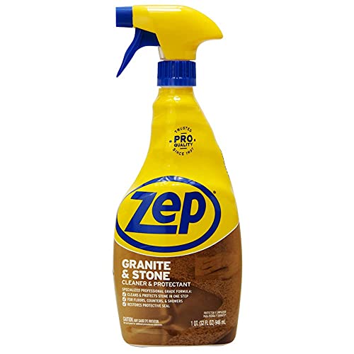 Zep Granite and Stone Cleaner & Protectant - 32 oz Professional Formula