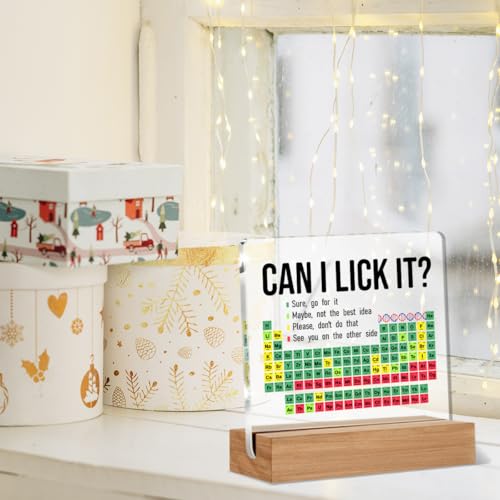 Funny Periodic Table Sign - Chemistry Classroom Decor Gift
