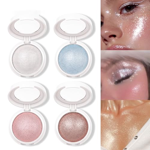 MIESCHER Starlight Radiance Chromatic Highlighter - #01 Glitter Silver