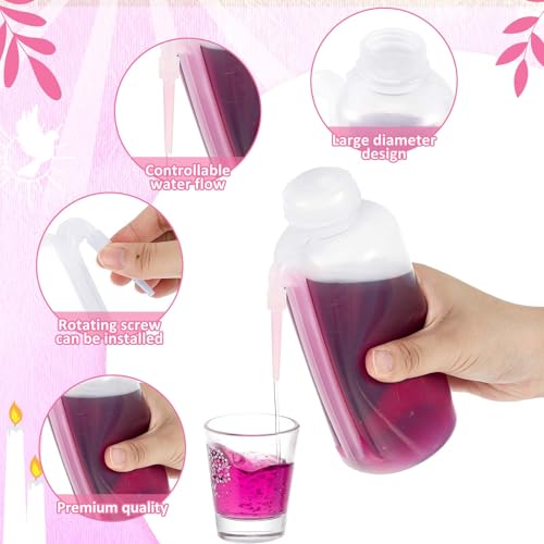 Jingmore Communion Filler Squeeze Bottle 17 oz with Side Spout - Religious Service Supplies