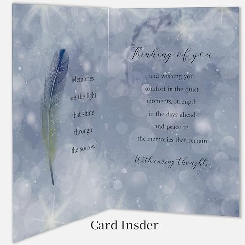Sympathy Card for Loss of Loved One - Thoughtful Gift Card
