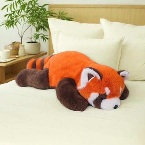 Red Panda Stuffed Animal Plush Toy, 11.8in Soft Hugging Pillow