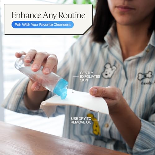 Cleo Health & Beauty Biodegradable Disposable Face Towels 50ct