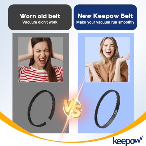 KEEPOW Replacement Belt Set for Bissell Pet Hair Eraser Vacuum
