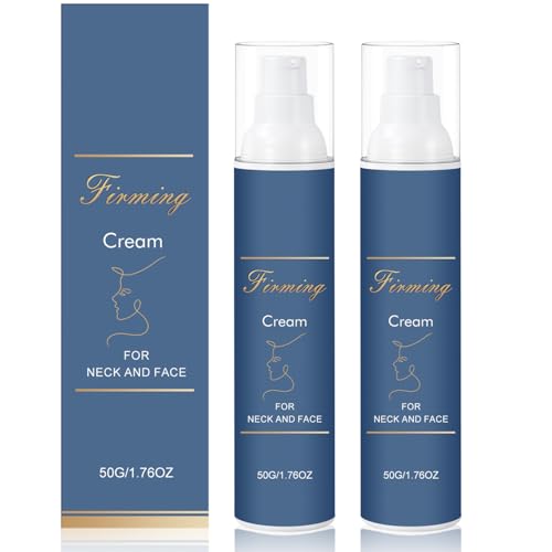 Firming Night Cream with Hyaluronic Acid - 2PCS Face and Neck Anti-Wrinkle Moisturizer