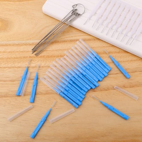 40pcs Shower Head Cleaner Tools Set with Brushes & Stainless Steel Picks for Clogged Nozzles