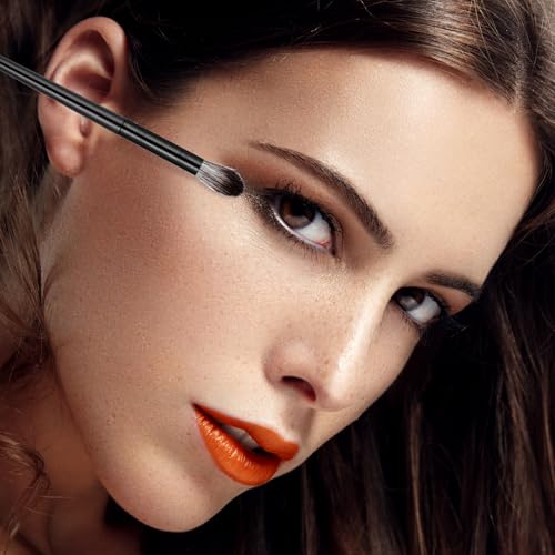10-Piece Professional Eye Makeup Brush Set Synthetic Blending Brushes