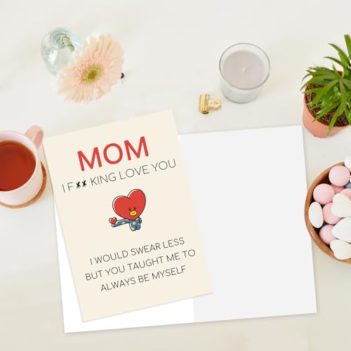 Funny Birthday Card for Mom & Grandma - Perfect Gift from Son or Daughter
