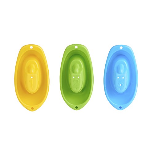 Munchkin Little Boat Train Bath Toy Set - 6 Floating Boats for Toddlers