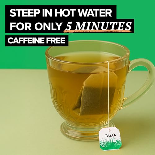 TAZO Organic Refresh Mint Herbal Tea Bags - Caffeine Free 16 Count