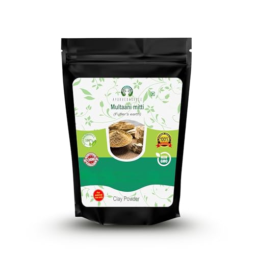 AYURVEDASHREE Pure Fuller's Earth Clay Multani Mitti Powder 50g
