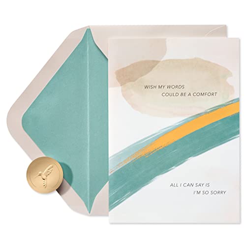 Papyrus Sympathy Card - Wish My Words Could Be A Comfort