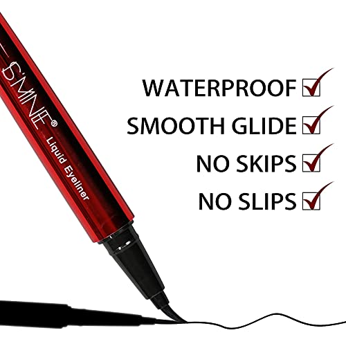 IS'MINE Professional Matte Black Liquid Eyeliner Waterproof Vegan