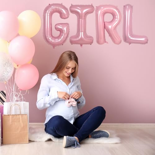40 Inch Pink Foil Letter P Balloon for Party Decorations