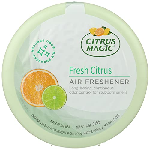 Citrus Magic Solid Air Freshener - Fresh Citrus Scent, 8 oz