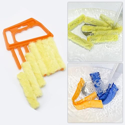 Starfa Lab 4-Piece Venetian Blind Cleaning Set - Handheld Dusting Tools