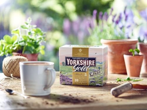 Yorkshire Gold Black Tea Bags - 200 Count (Individually Wrapped)