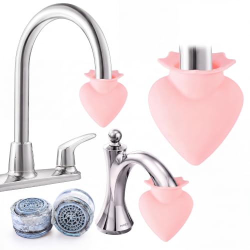 SiliFine Silicone Faucet Limescale Remover - 1.18" Neck, 2 Pack