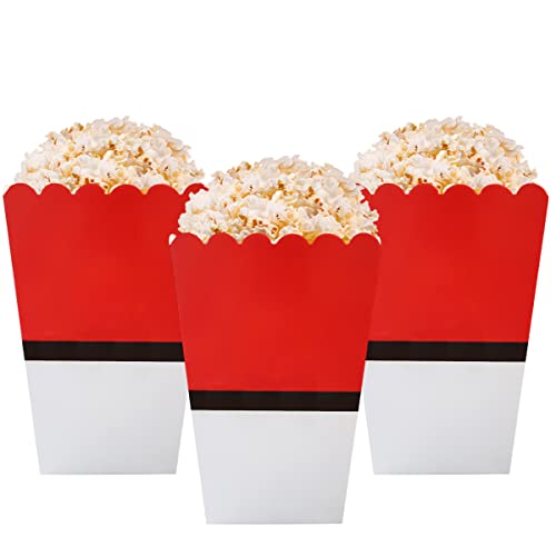 12 Pack Cartoon Animation Popcorn Boxes for Party Decorations