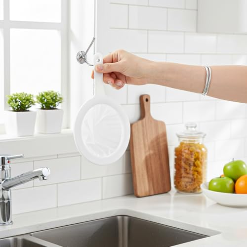 Grevosea 2-Piece Fine Mesh Strainer Set with Handle - 120 and 200 Mesh